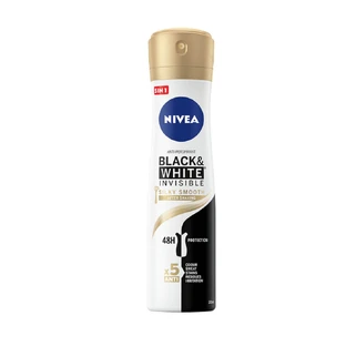 Nivea Black amp;White Invisible Silky Smooth Antyperspirant w sprayu, 150ml