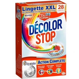 Decolor Stop, Action Complete șervețele de spălare împotriva coloranților, 28 bucăți