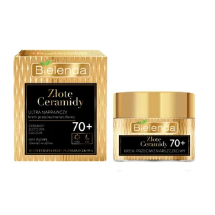 Bielenda Złote Ceramidy Ultra naprawczy krem przeciwzmarszczkowy 70+, 50ml