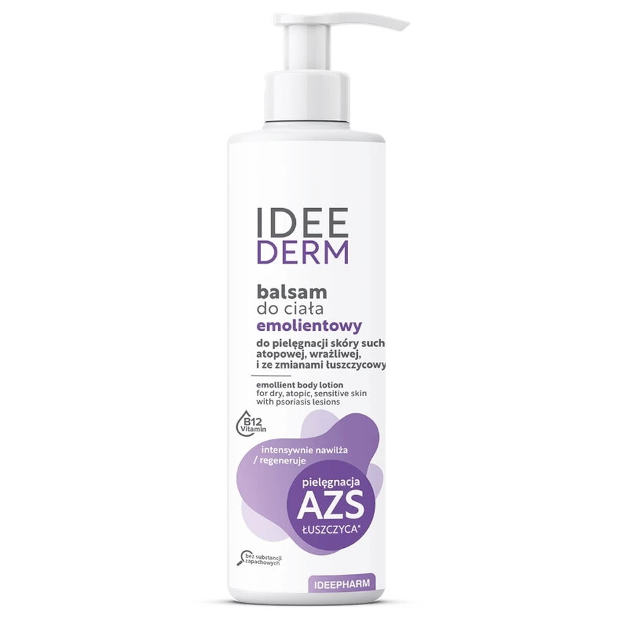 Idee Derm Balsam do ciała i pielęgnacji skóry suchej, atopowej, wrażliwej, 250 ml: ceny i cechy