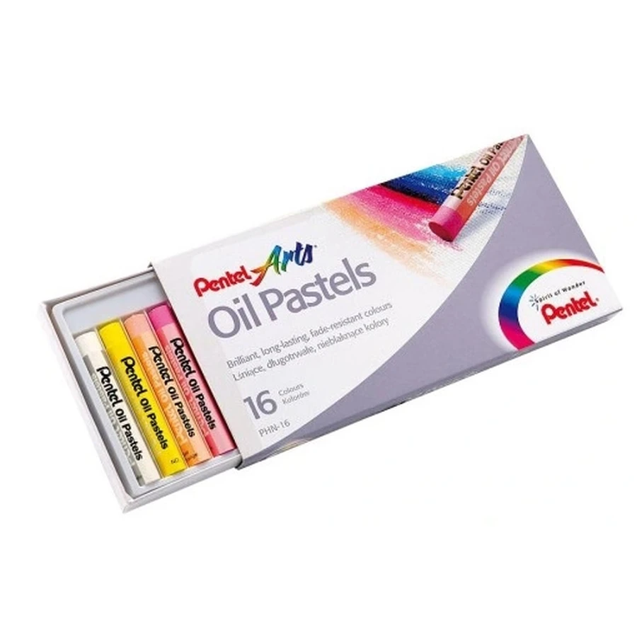 Pente, Ölkreide, 16 Farben