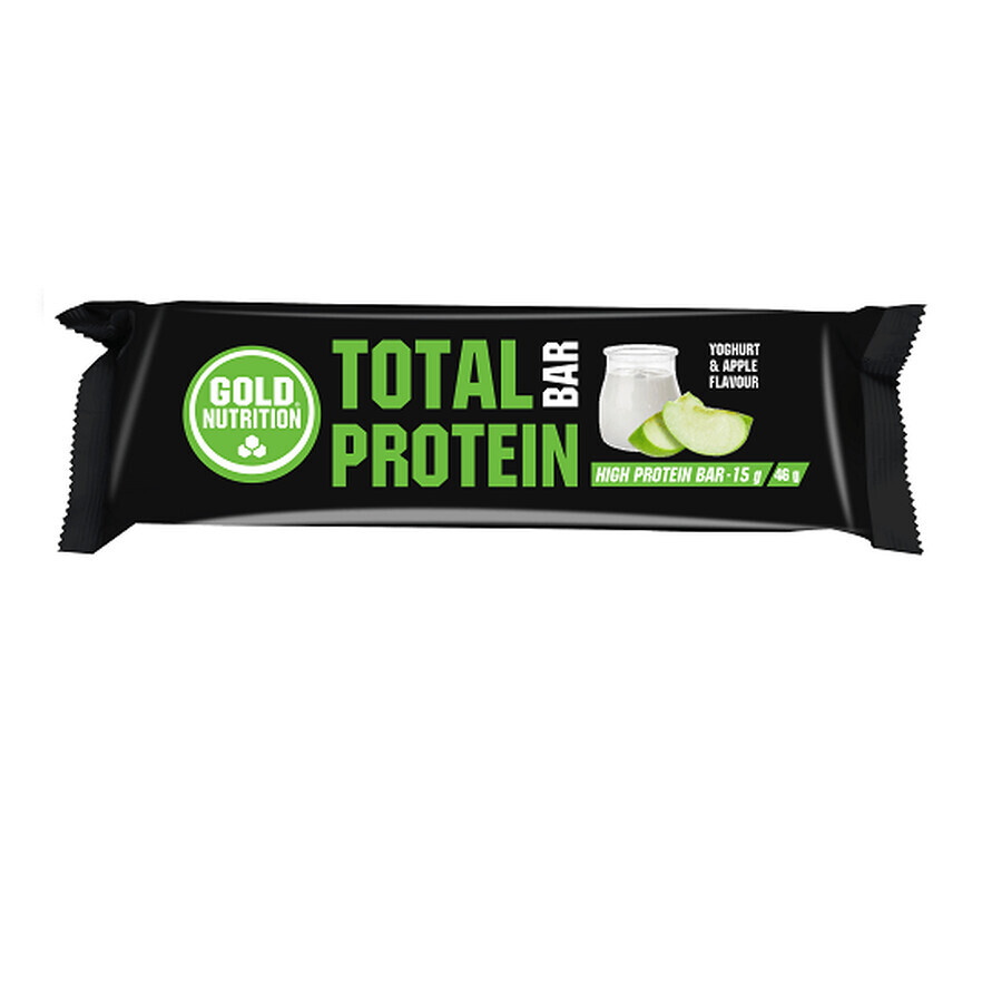 Total Protein Apfel-Joghurt-Riegel, 46 g, Gold Nutrition