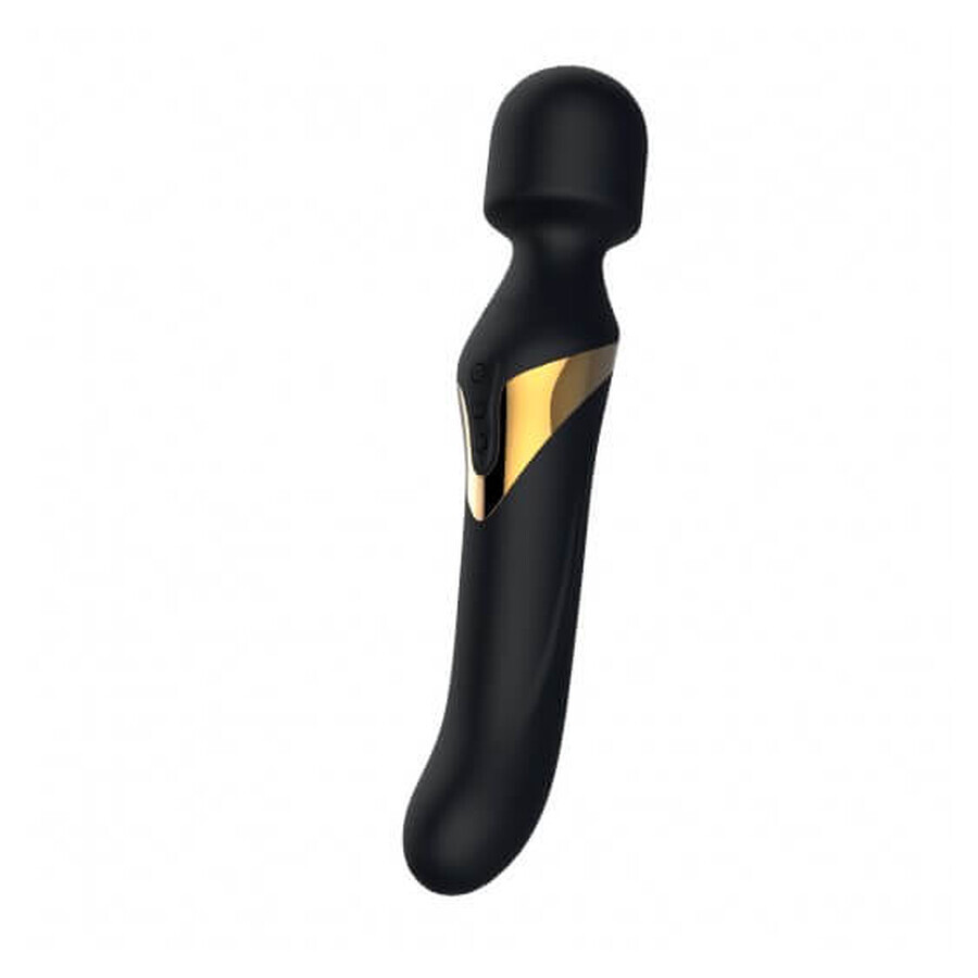 Marc Dorcel Dual Orgasms Masaer with rotating vibrator Black Gold