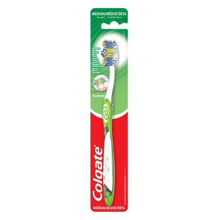 Colgate, Twister Medium, Zahnbürste, 1 Stück