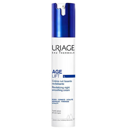 Uriage Age Lift revitaliserende en gladmakende nachtcrème, 40ml