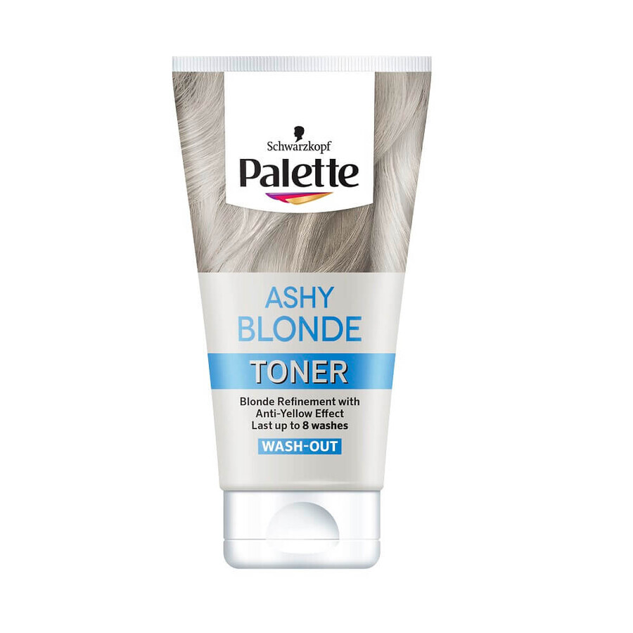 Palette Ashy Blonde Wax Tonic împotriva tonurilor terne, 150ml