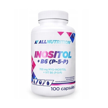 Allnutrition Inozitol + B6 (P-5-P), 100 Kapseln