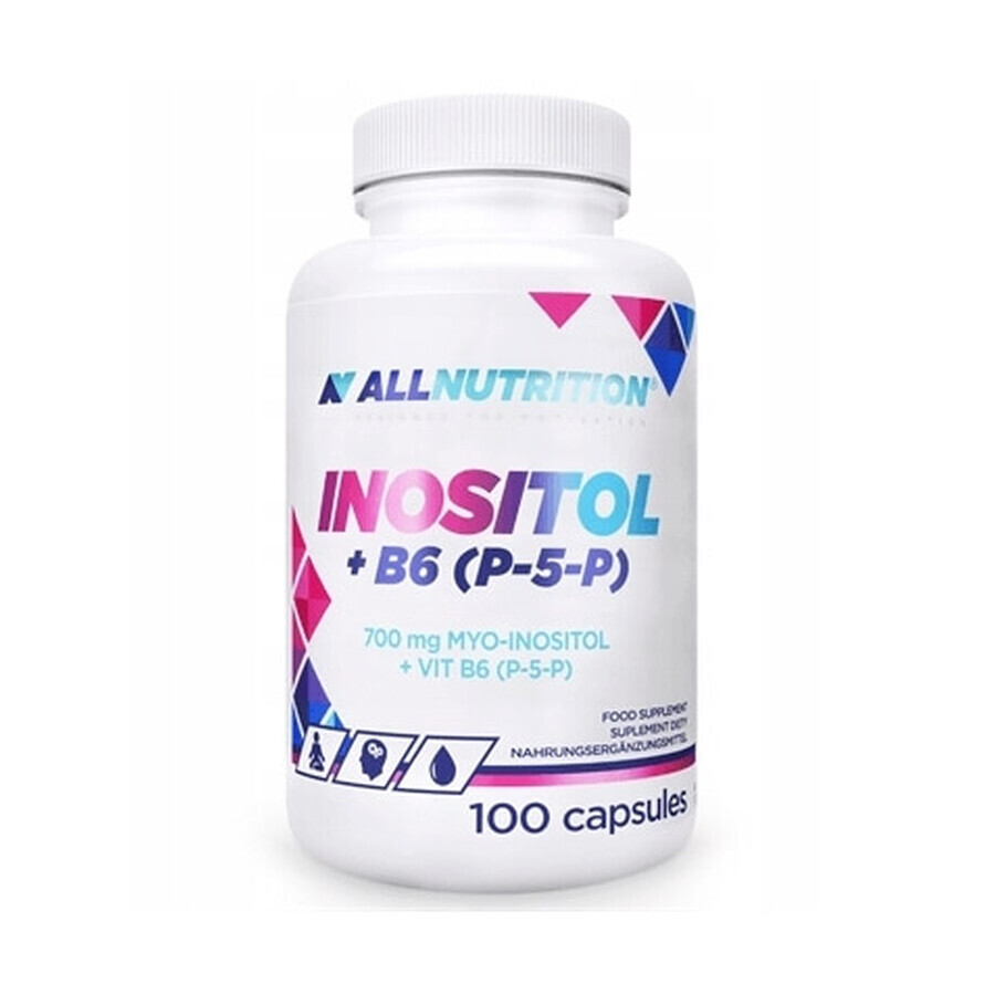 Allnutrition Inozitol + B6 (P-5-P), 100 Kapseln