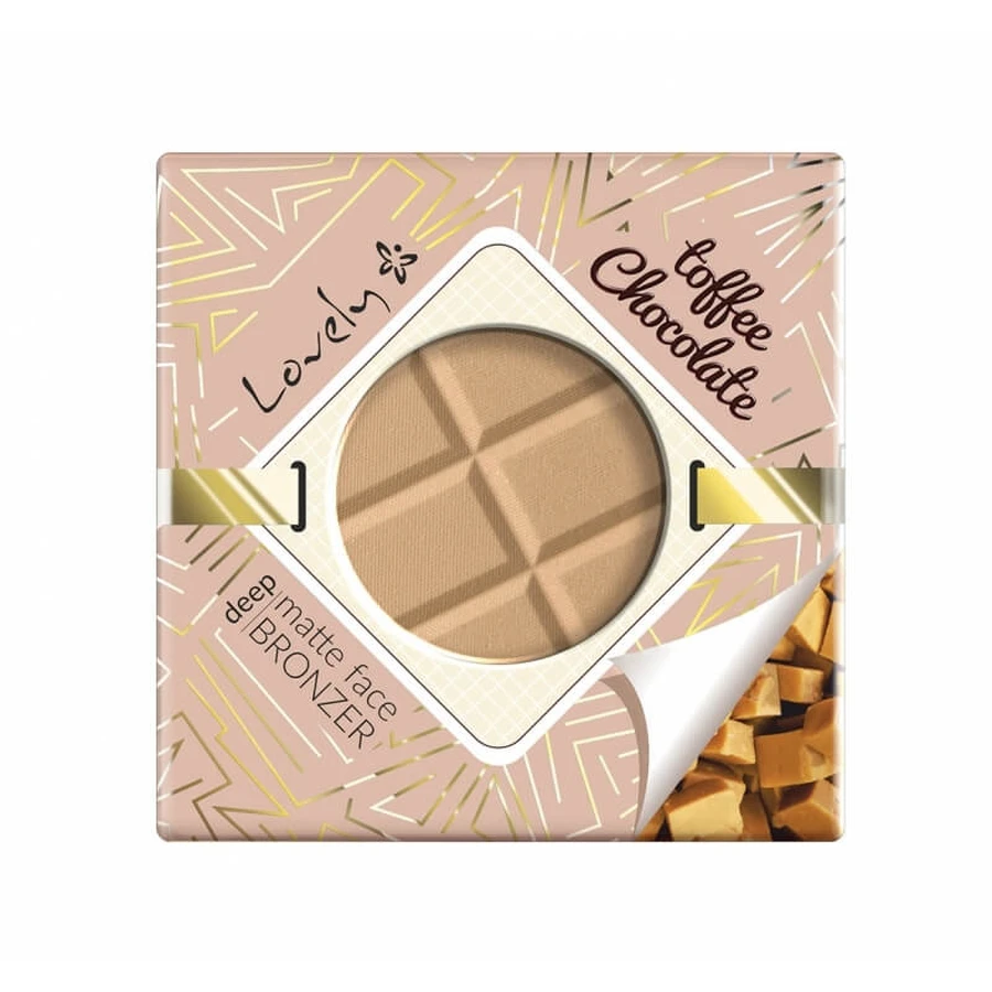 Lovely Toffee Chocolade Diepe Chocolade Lovely Toffee Diepe Chocolade Matte Gezichts- & Lichaamspoeder, 9g