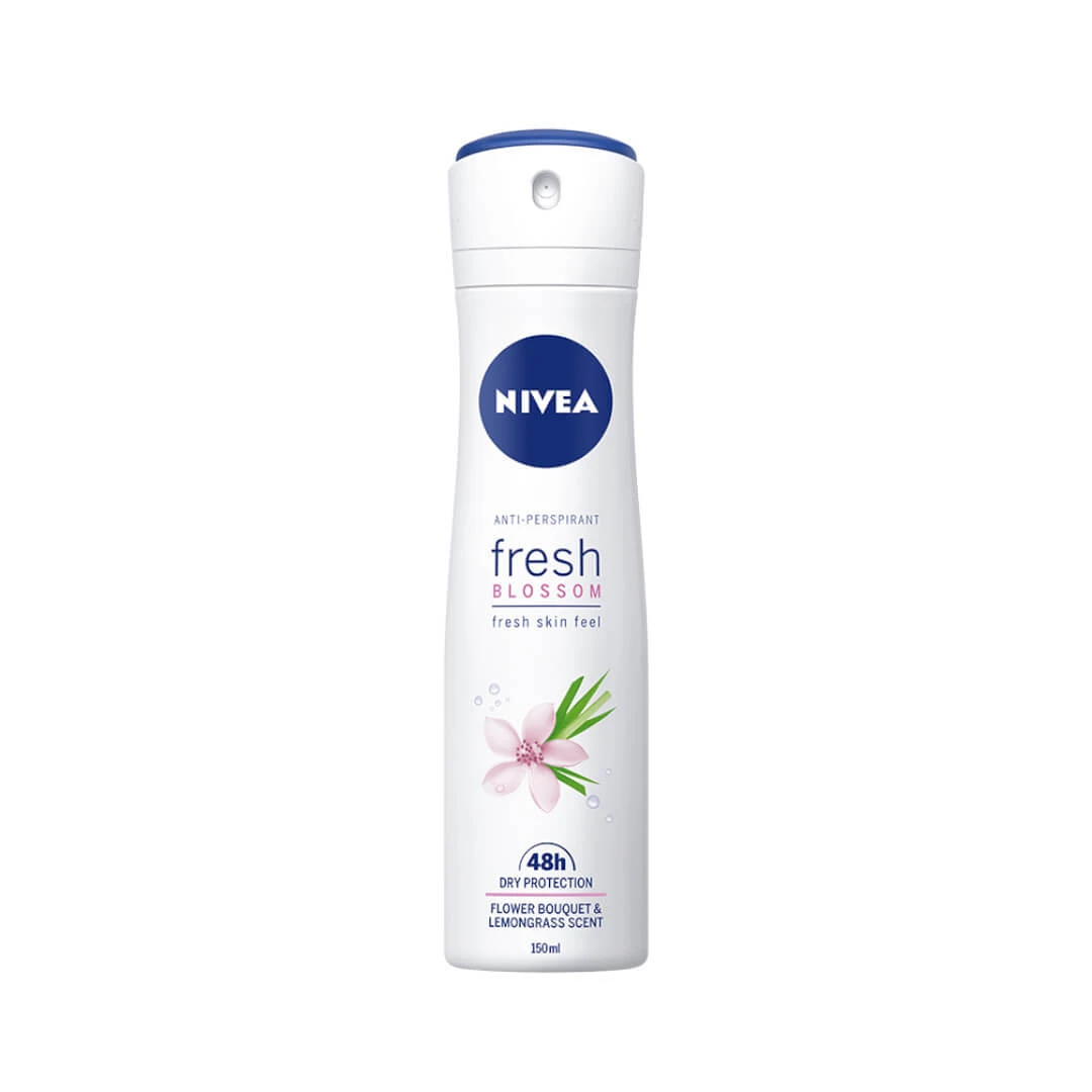 Nivea Fresh Blossom Antitranspirant Spray, 150ml
