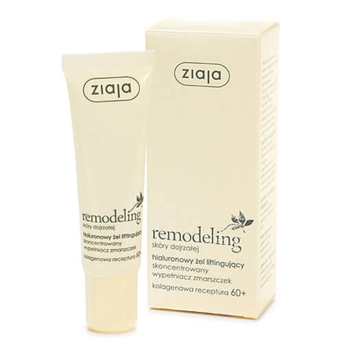 Ziaja Remodelling 60+, Hyaluronic Lifting, 30ml - Langfristige Anwendung!