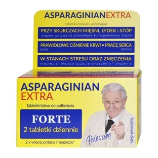 Aspartate de potassium et de magnésium Uniphar Extra 75 comprimés