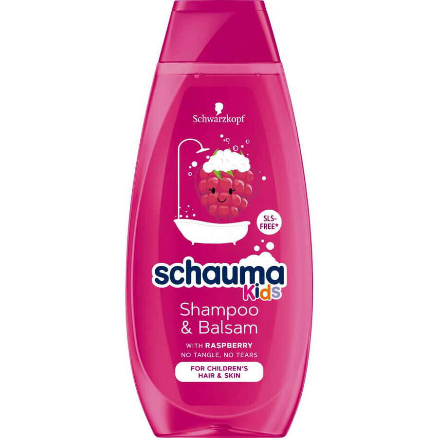 Schauma Baby Shampoo und Spülung mit Himbeerextrakt 400 ml