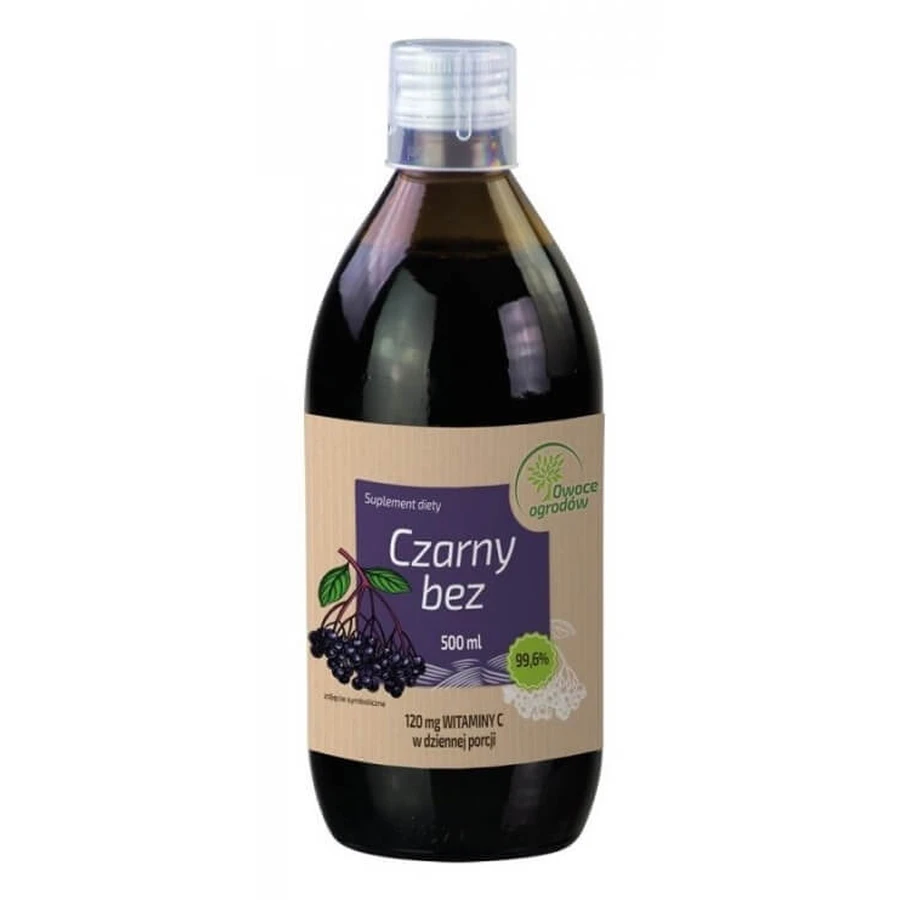 Garden Fruits, Juice, Elderberries, 500 ml