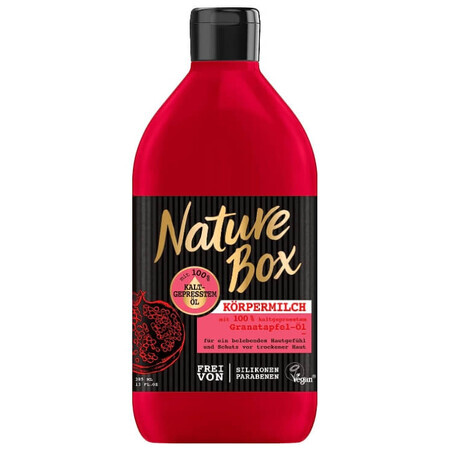 Nature Box, Granatapfelöl Körperlotion, 385 ml