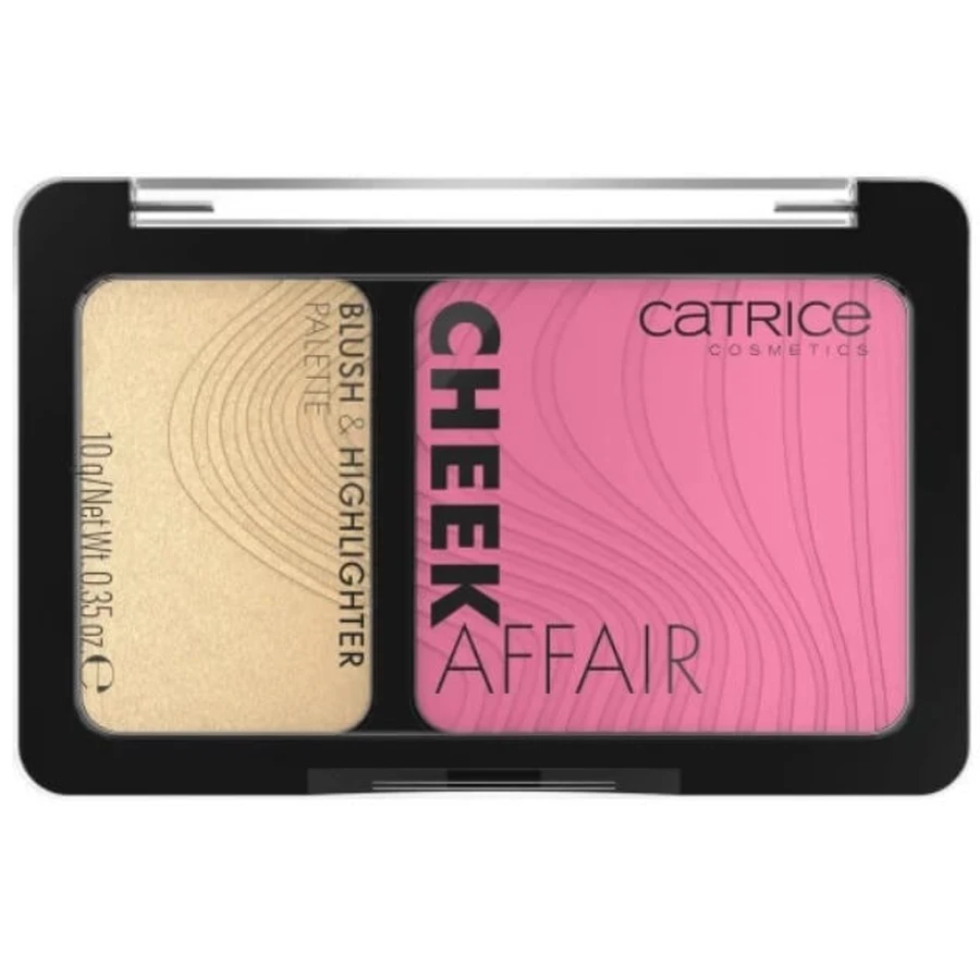 Catrice Cheek Affair 010 Love At First Swipe Rouge und Highlighter Palette 010 Love At First Swipe, 10 g