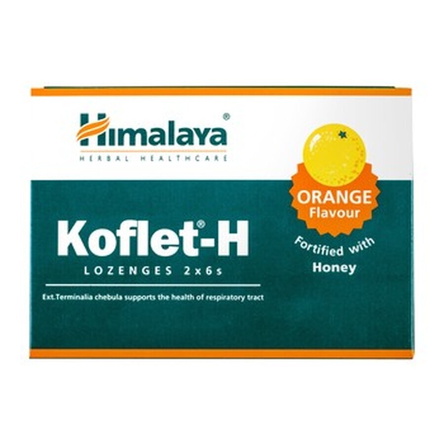 Himalaya Koflet-H Zitronengeschmack 12 Tabletten