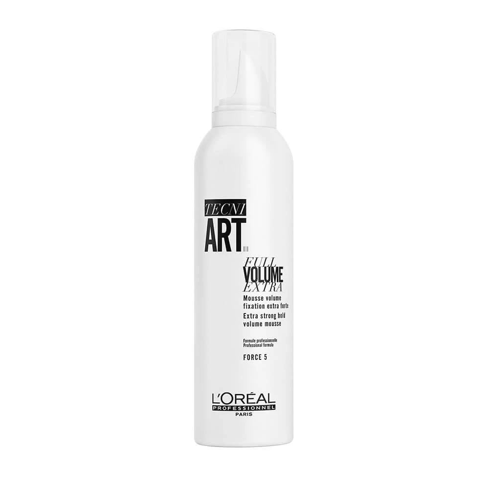 L’Oreal Paris Tecni Art Tecni Art Volles Volumen Extra Force 5, Wachsmousse, 250ml