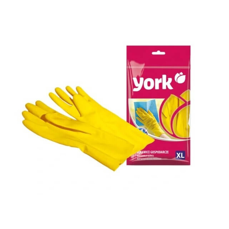 York, Gummi-Gebrauchshandschuhe Größe XL