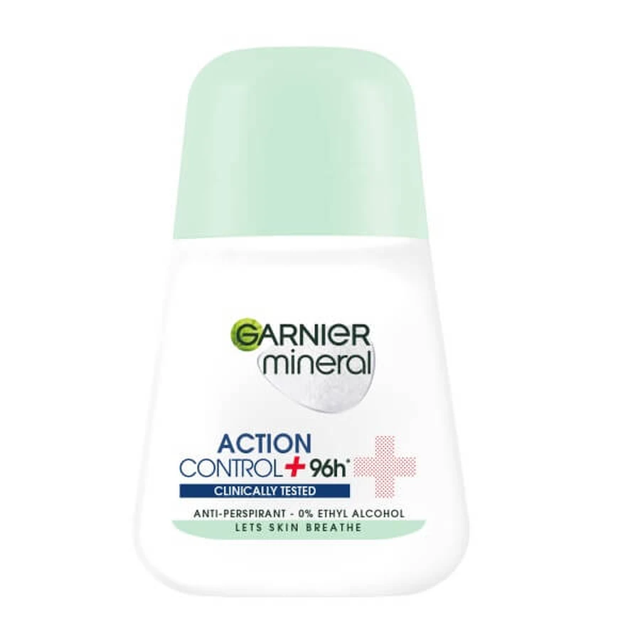 Garnier Mineral Action Control+ Antitranspirant klinisch getest in roll-on, 50ml