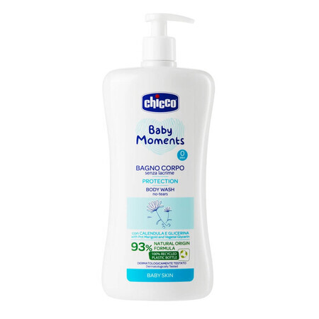 Chicco Baby Moments Loțiune de baie 0m+ Protecție, 750ml