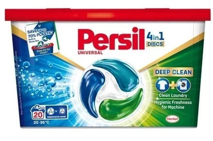 Persil Expert Fleckentfernungsscheiben, 4 in 1 Universal-Waschscheiben, 289 g