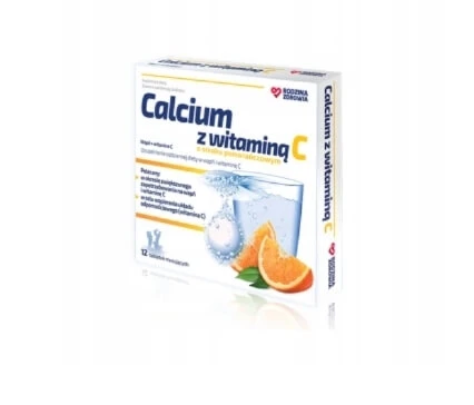 Family Health Calcium mit Vitamin C, 12 Brausetabletten