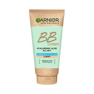 Garnier Hyaluronic Aloe Hyaluronic All-In-1 BB Cream Crème BB hydratante pour les peaux grasses et mixtes claires, 50ml