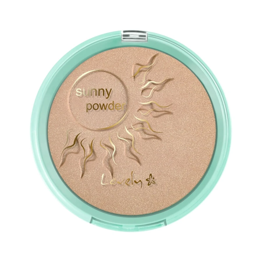 Lovely Sunny Sunny Powder Satin face and body powder, 16g