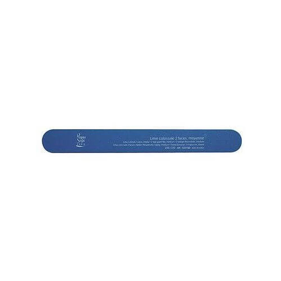 Peggy Sage Gerade Nagelfeile 220/220 blau, 1 Stück