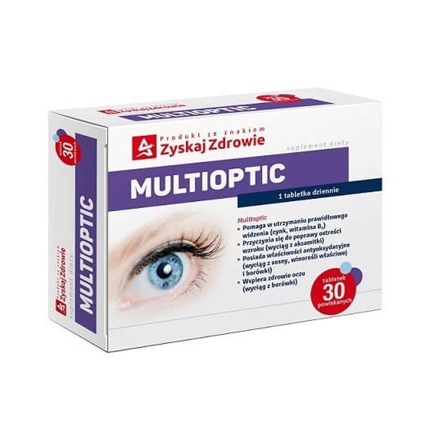 Multioptic, Gain Health, 30 Tabletten