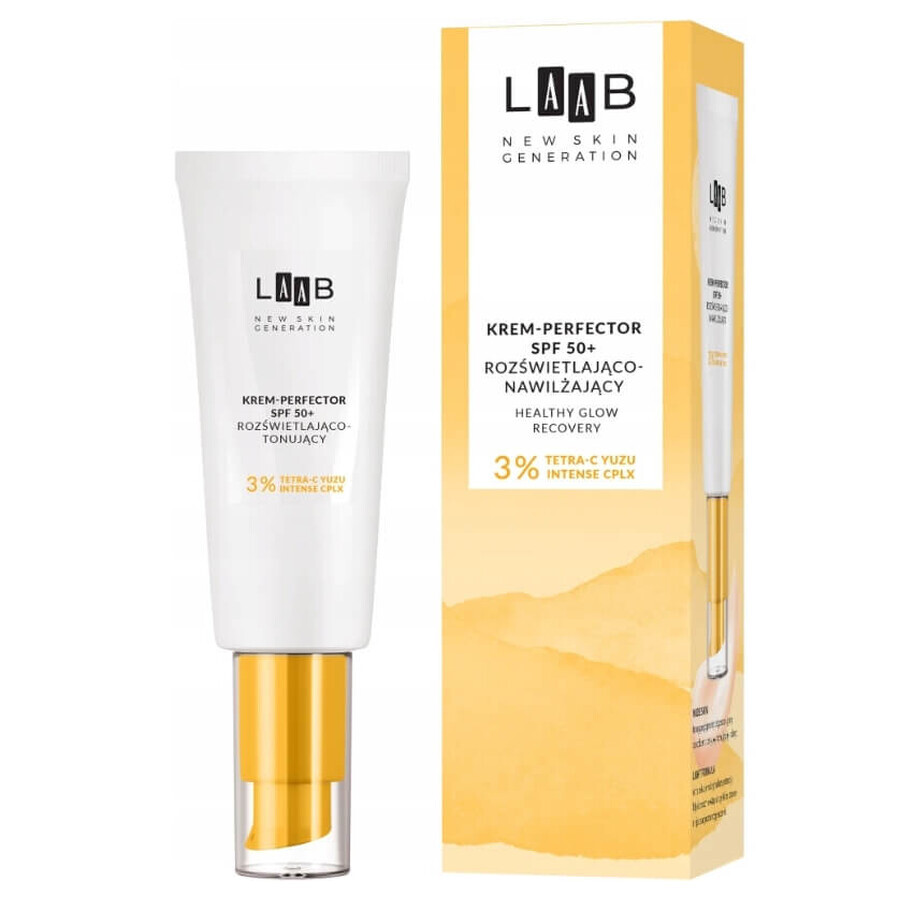 AA Laab, Perfector Aufhellende und feuchtigkeitsspendende Creme SPF 50, 40 ml