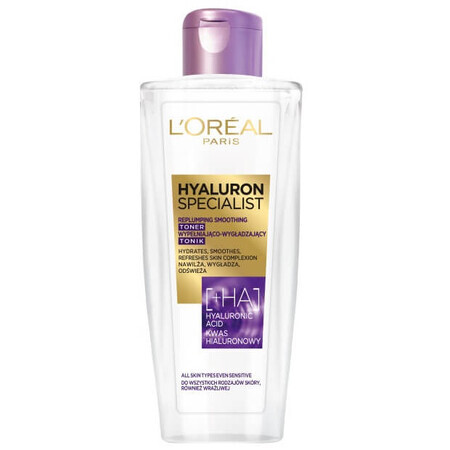 L'Oreal Paris Hyaluron Specialist Clarifying and Smoothing Face Toner, 200ml