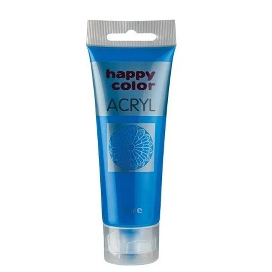 Vernice acrilica blu, 75 ml
