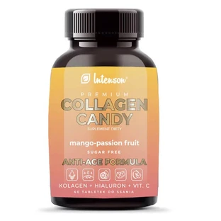 Intenson Collagen Candy avec saveur mangue-maracuja, 60 pilules