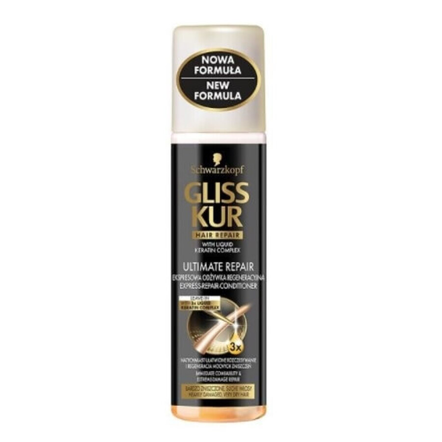 Gliss Kur Conditionneur, Ultimate Repair, Express Repair, 200 ml