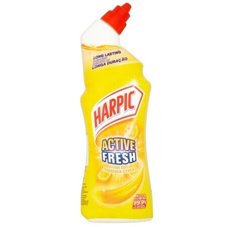 Harpic, Active Fresh, toiletwater, citroen, 750ml