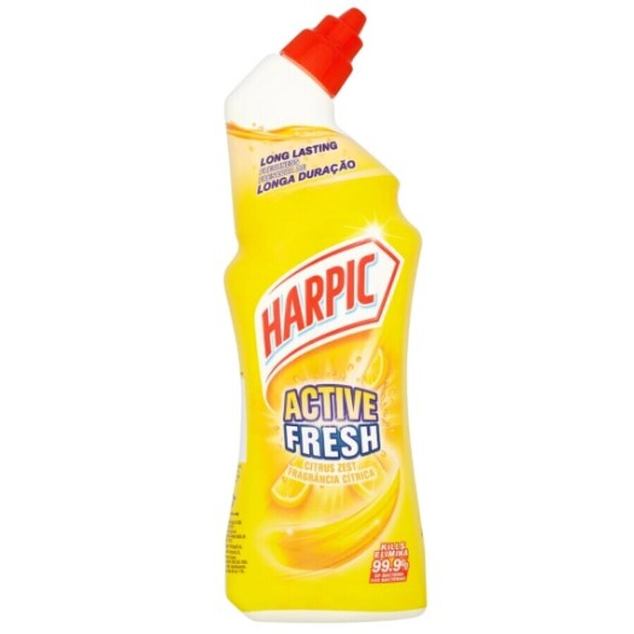 Harpic, Active Fresh, toiletwater, citroen, 750ml