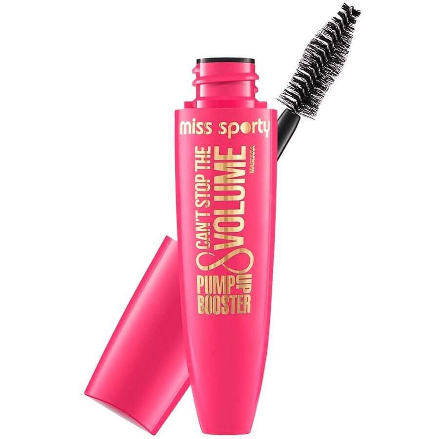 Miss Sporty Pump Up Booster Can't Stop Thickening Mascara 001 schwarz, 12ml