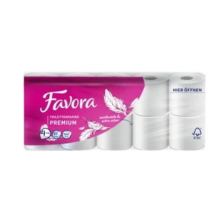 Favora, Toilettenpapier, 10 Rollen