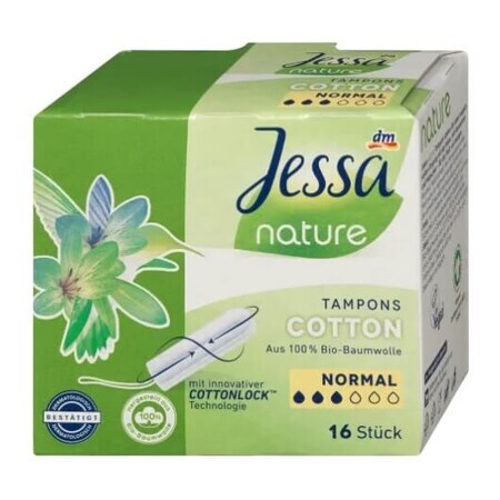 Jessa, Baumwolle, normal, Tampons, 16 Stück