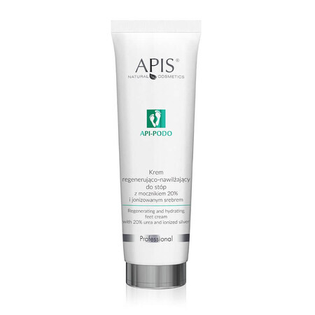 Apis Api-Podo Fußcreme mit 20% Harnstoff und ionisiertem Silber, 100ml