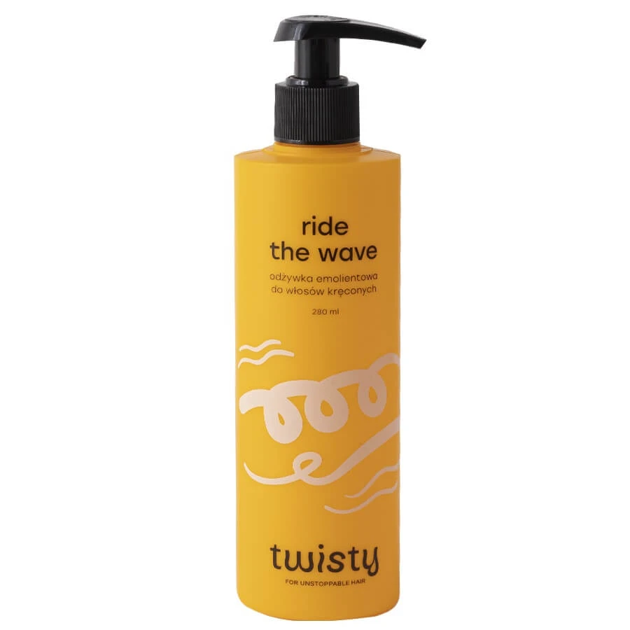 Balsam emolient Twisty pentru păr ondulat, 280ml