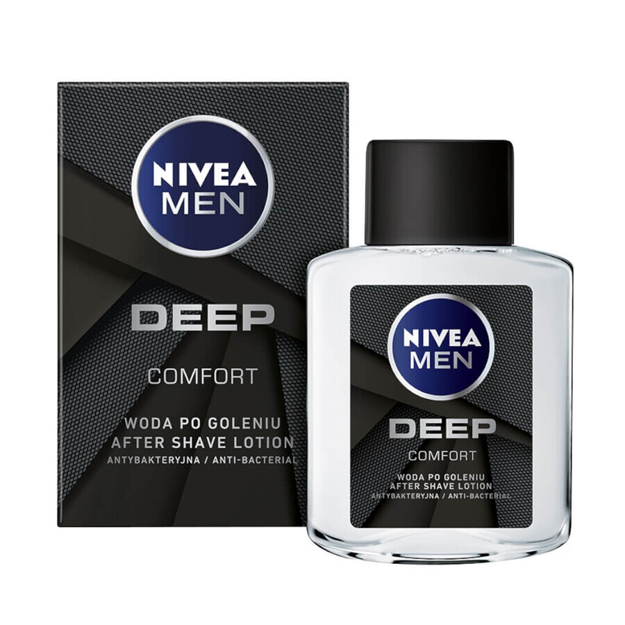 Nivea Men Aftershave Profundo Antibacteriano, 100ml