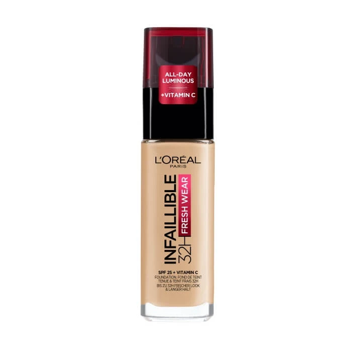 L’Oreal Paris Infaillible 32H Lang anhaltende Foundation 100 Leinen, 30ml