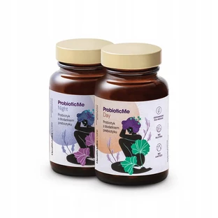 HealthLabs ProbioticMe Day + Night Priobiotisches Probiotikum in einer Zweikomponenten-Formel, 60 Kapseln