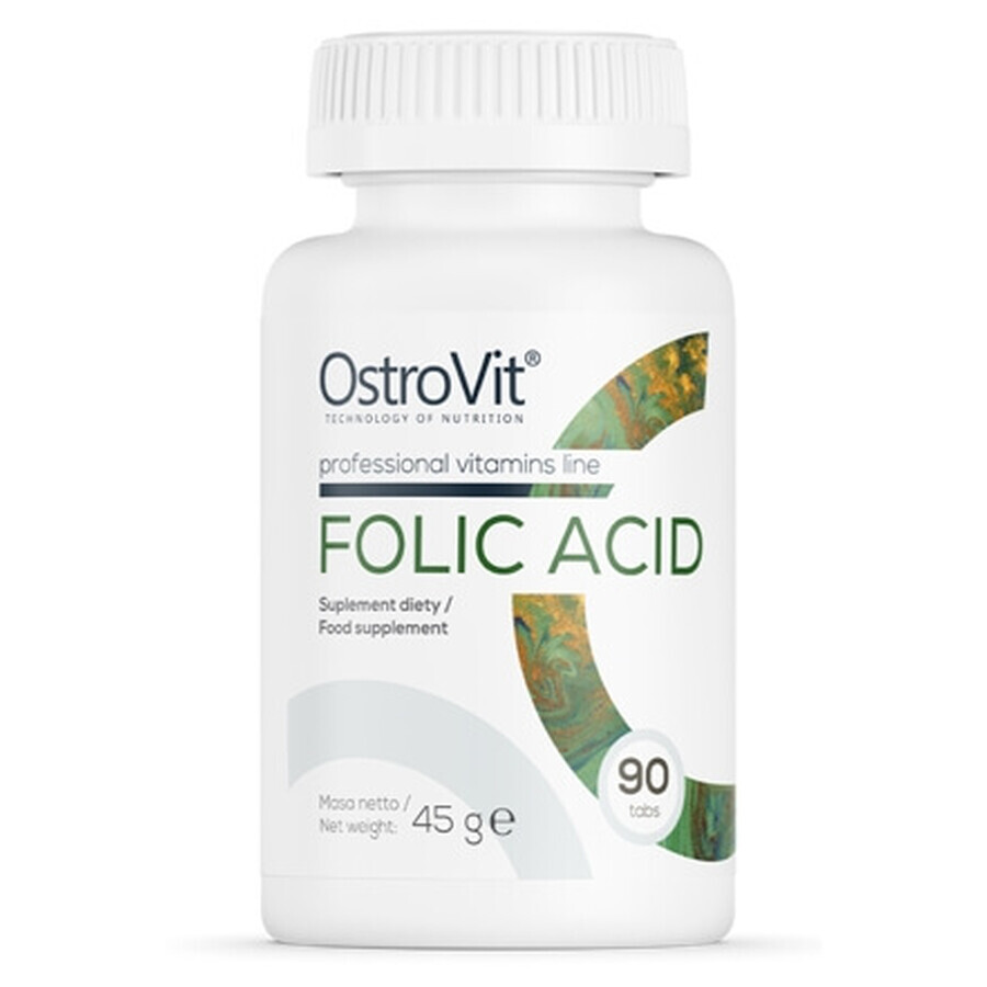 Folsäure OstroVit, 90 Tabletten