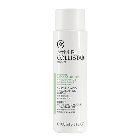 Collistar Collistar Attivi Puri Lozione con acido salicilico + niacinamide Lozione con acido salicilico e niacinamide, 100 ml