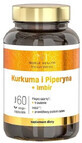 Noble Health, Kurkuma mit Piperin und Ingwer, 60 Kapseln