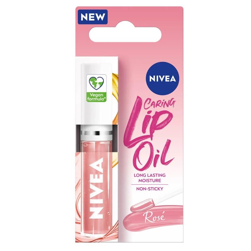 Nivea Pflegendes Lippenöl Rose, 5.5ml